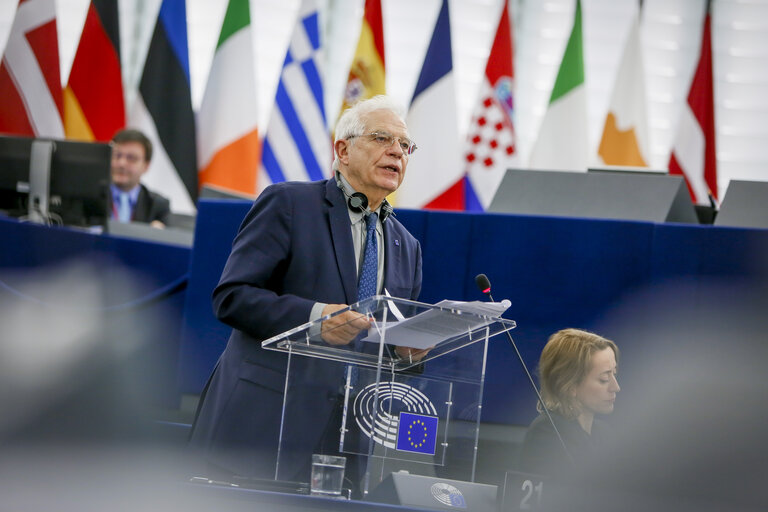 Suriet 22: EP Plenary session  - US Middle East plan: EU response in line with international law