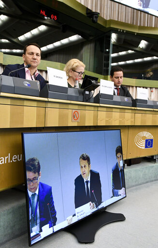 Foto 8: Meeting of the Delegation for relations with the United States - Election of the 1st Vice-Chair