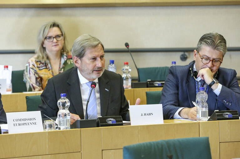 CONT committee meeting - Discharge. Exchange of views with Dimitris AVRAMOPOULOS, Member of the EC in charge of Migration, Home Affairs and Citizenship in the presence of Juhan PARTS , ECA Member