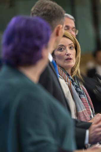 Nuotrauka 22: Press conference on REPowerEU chapters in recovery and resilience plans