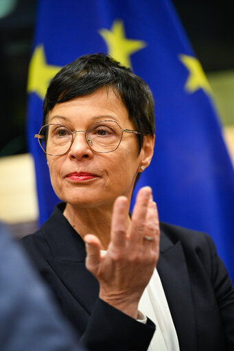 Photo 18: AFET - Exchange of views with Marta Kos, Commissioner for Enlargement