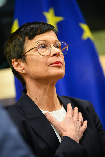 Photo 17: AFET - Exchange of views with Marta Kos, Commissioner for Enlargement